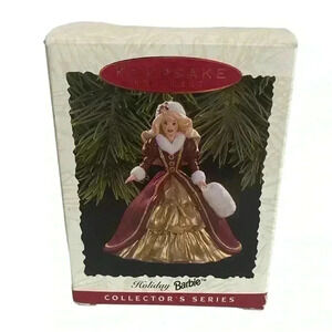 Hallmark Keepsake Ornament Holiday Barbie